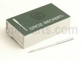 BOX OF 100 - NEEDLES 135X17 SIZE 130/21 ( GROZ - BECKERT )